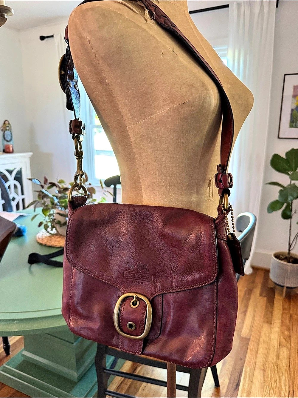 Coach Vintage Coach Hamptons Buckle Shoulder Bag Style 7540 Vintage Hamptons